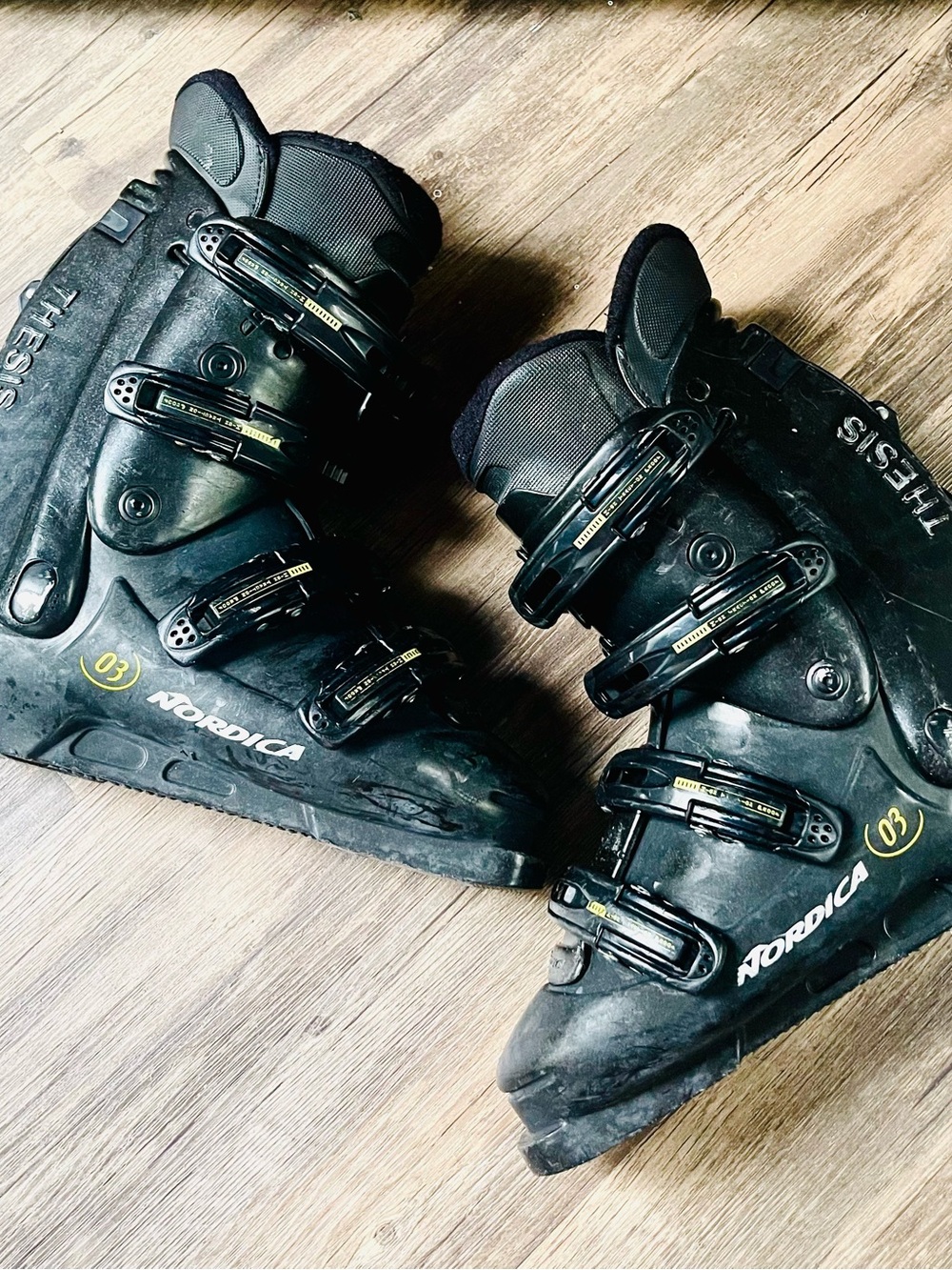 Vintage 2000s  Nordica Thesis 03 Mens Ski Boots - Collectors Display